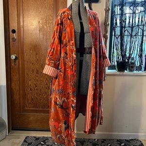 Handmade velvet duster